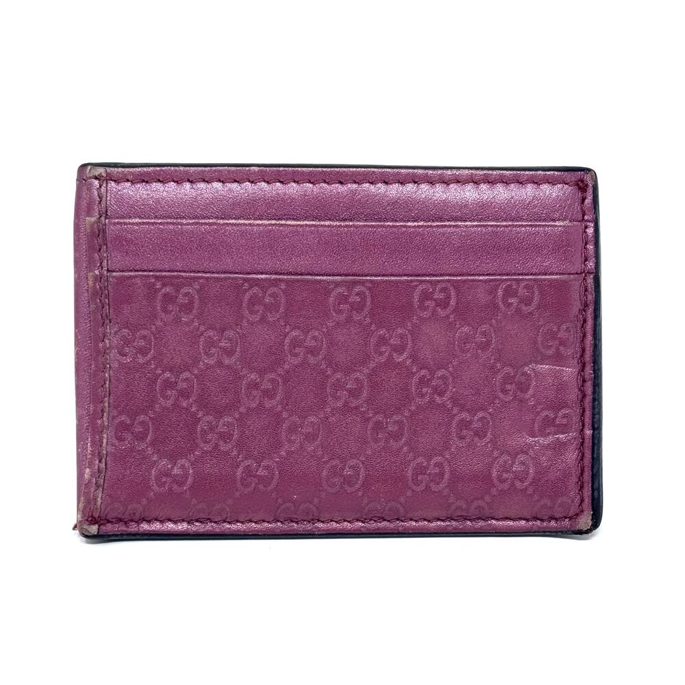 Gucci Purple Cardholder Wallet